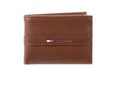BILLETERA TOMMY HILFIGER MARRÓN HOMBRE