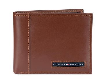 BILLETERA TOMMY HILFIGER MARRÓN HOMBRE