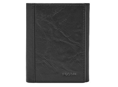 BILLETERA FOSSIL NEGRO HOMBRE