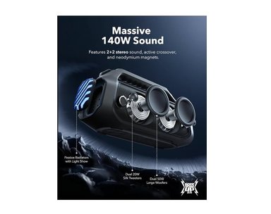 PARLANTE SOUNDCORE PORTATIL BOOM 2 PLUS - 2