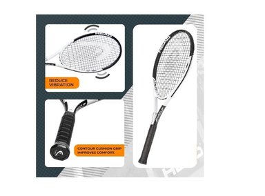 RAQUETA TENIS HEAD GRIS GEO SPEED 4 3/8¨ - 2