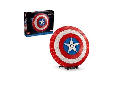LEGO MARVEL CAPITAN AMERICA ESCUDO - 1