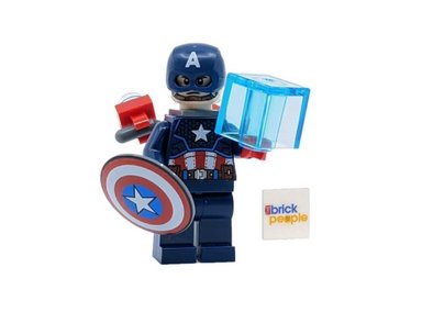 LEGO MARVEL MINIFIGURA DEL CAPITAN AMERICA - 1