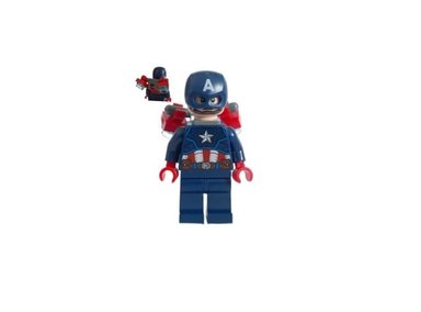 LEGO MARVEL MINIFIGURA DEL CAPITAN AMERICA - 2