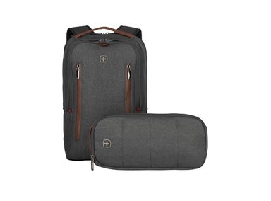 MOCHILA LAPTOP WENGER GRIS