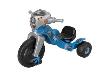 TRICICLO FISHER-PRICE PARQUE JURASICO AZUL RESISTENTE DE - 1
