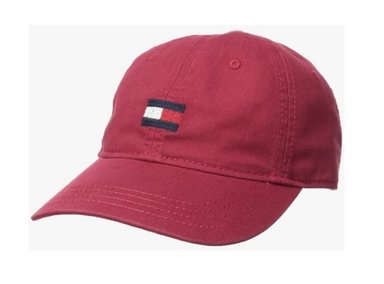 GORRA TOMMY HILFIGER AJUSTABLE BEISBOL ARDIN GUINDA