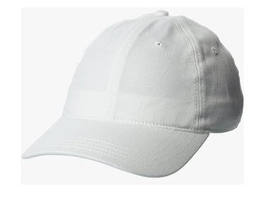 GORRA LACOSTE SARGA ALGODON BLANCO