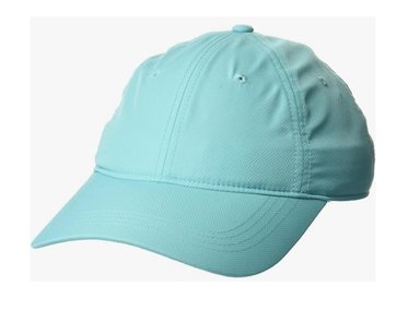 GORRA LACOSTE DEPORTIVO TAFETAN SOLIDO CELESTE