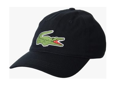 GORRA LACOSTE SARGA ALGODON PÚRPURA