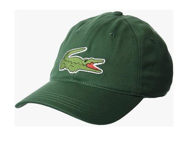 GORRA LACOSTE SARGA ALGODON VERDE