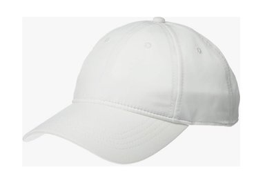 GORRA LACOSTE DEPORTIVO TAFETAN SOLIDO BLANCO