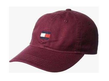 GORRA TOMMY HILFIGER AJUSTABLE BEISBOL ARDIN VINO