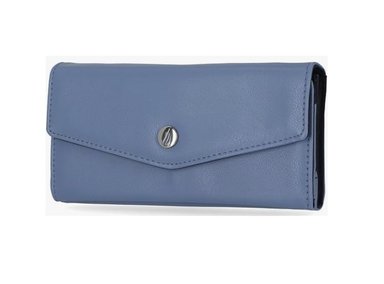 BILLETERA NAUTICA CELESTE MONEY MANAGER RFID MUJER