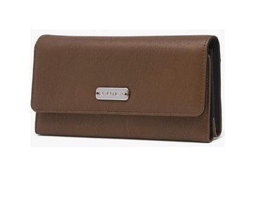 BILLETERA NAUTICA MARRÓN MONEY MANAGER RFID MUJER