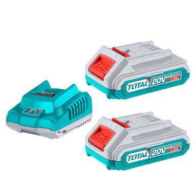 PISTOLA DE CALOR TOTAL INALAMBRICO TBLI20025 20 WATTS 20V BATERÍA 4AH - 4