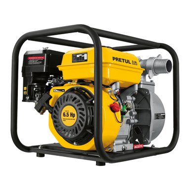 MOTOBOMBA AUTOCEBANTE 2' X 2' A GASOLINA 6-1/2 HP PRETUL