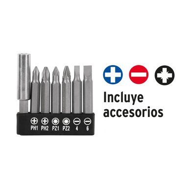 DESTORNILLADOR INALÁMBRICO 3.6V TRUPER - 4