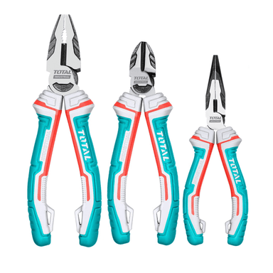 SET DE ALICATES UNIVERSAL CORTE Y PUNTA TOTAL