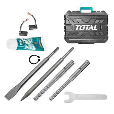ROTOMARTILLO TOTAL TH1163855 1600 WATTS SDS MAX 10 JOULES INDUSTRIAL - 5
