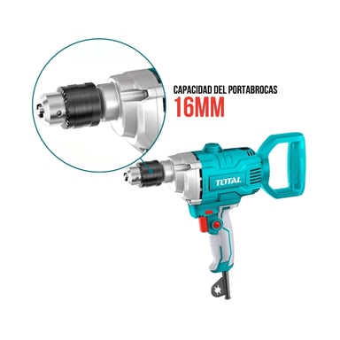 TALADRO MEZCLADOR 1100W INDUSTRIAL TOTAL - 3