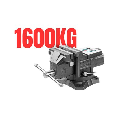 TORNILLO DE BANCO TOTAL THT6166 6' GIRATORIO INDUSTRIAL - 4