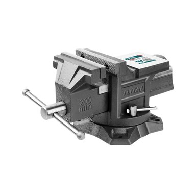 TORNILLO DE BANCO TOTAL THT6186 8' GIRATORIO INDUSTRIAL