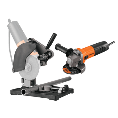 AMOLADORA 4½' 800W + SOPORTE PARA AMOLADORA TRUPER
