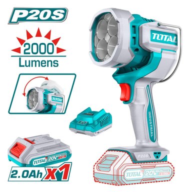 LINTERNA TOTAL TWLI20881 TRABAJO LED 20V 200 LM TURQUESA - 2