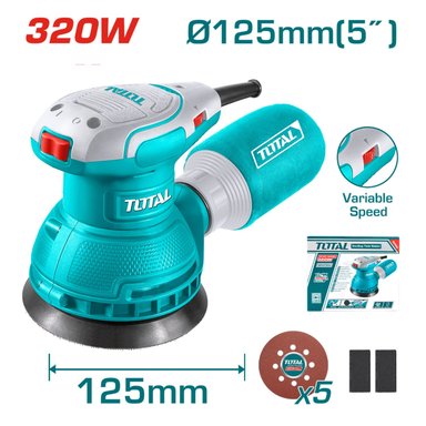 LIJADORA ROTO ORBITAL 320W TOTAL - 2