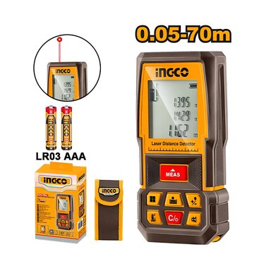 MEDIDOR DE DISTANCIA LASER 70M INDUSTRIAL INGCO - 2