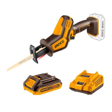 SIERRA SABLE INALÁMBRICA + BATERÍA + CARGADOR INGCO