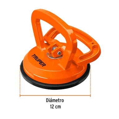 VENTOSA DE ALUMINIO PARA VIDRIO 1 COPA DE SUCCIÓN TRUPER - 3
