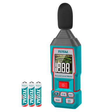 DETECTOR DE SONIDO SONÓMETRO DIGITAL 30-130DB TOTAL