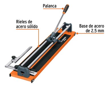CORTAPISOS DE MAYÓLICA DE 24 (61CM) CON RODAJES TRUPER 12931 - 3