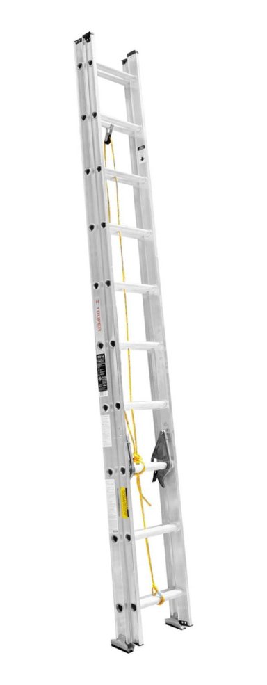 ESCALERA TELESCOPICA 20 PELDAÑOS SOPORTA 150 KG TRUPER 16027