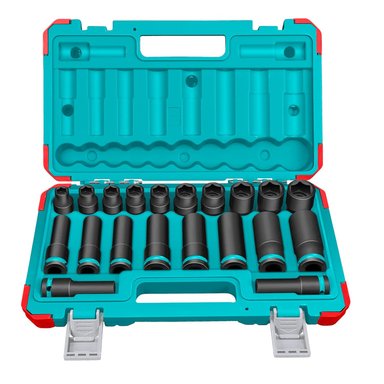 SET DE DADOS IMPACTO TUBULARES 1/2'' X2(10-24MM 20PCS) TOTAL