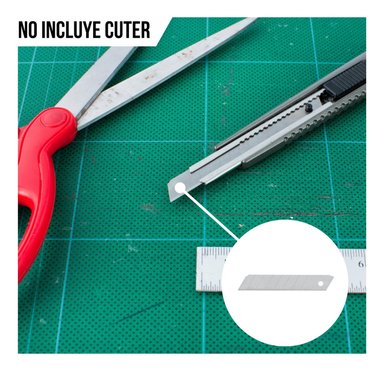 REPUESTO DE CUTTER X 10 UNIDADES TRUPER, 16965 - 5
