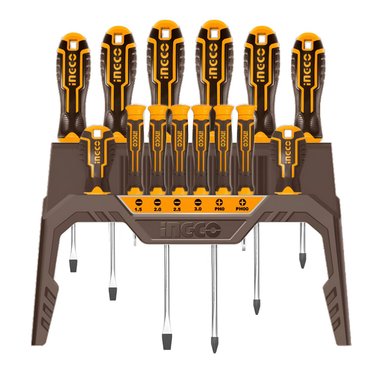 SET DE DESTORNILLADORES 14PCS INGCO