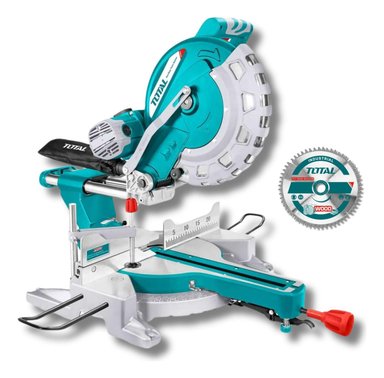 SIERRA INGLETEADORA TELESCOPICA 2400W 12 INDUSTRIAL TOTAL - 1