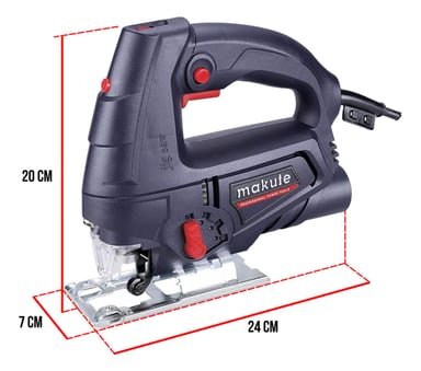 SIERRA CALADORA 710W CON GUIA LASER MAKUTE JS012 - 3