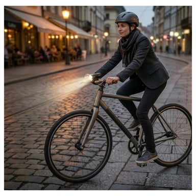 LUZ DELANTERA MULTIFUNCIONAL PARA BICICLETA OPALUX - 3