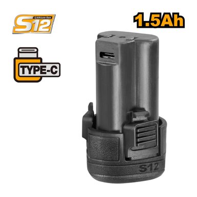 TALADRO 12V + 86 HERRAMIENTAS INGCO - 4