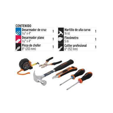 TALADRO PERCUTOR + 6 HERRAMIENTAS TRUPER - 7