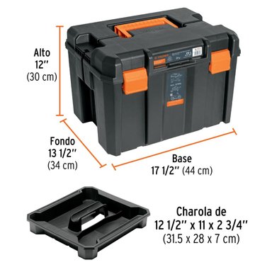TALADRO PERCUTOR + JUEGO DE 100 BROCAS Y PUNTAS + CAJA TRUPER - 6