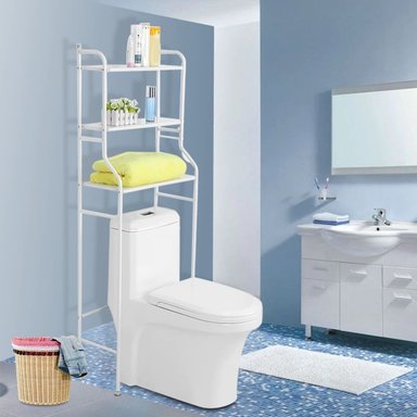 ORGANIZADOR BAÑO BLANCO ESTANTE 3 NIVELES - 3