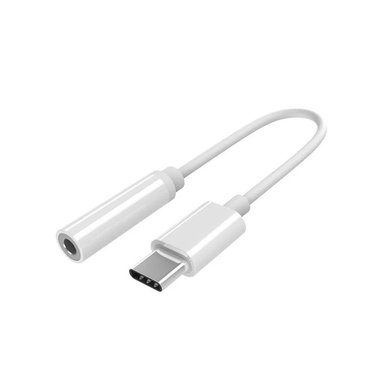 ADAPTADOR TIPO C A AÚDIFONO JACK 3.5 MM