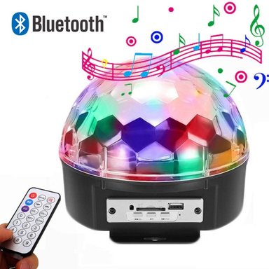 LUCES PARLANTE MUSICAL BLUETOOTH / MAGIC BALL LED USB - 2