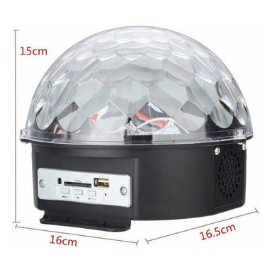 LUCES PARLANTE MUSICAL BLUETOOTH / MAGIC BALL LED USB - 3