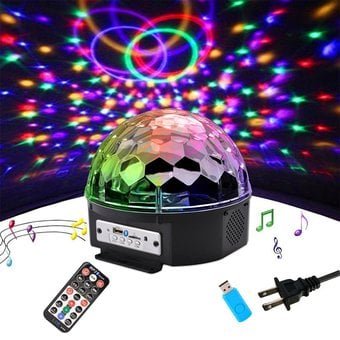 LUCES PARLANTE MUSICAL BLUETOOTH / MAGIC BALL LED USB - 4